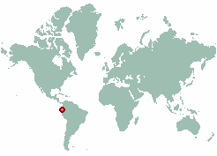 Shushufindi in world map