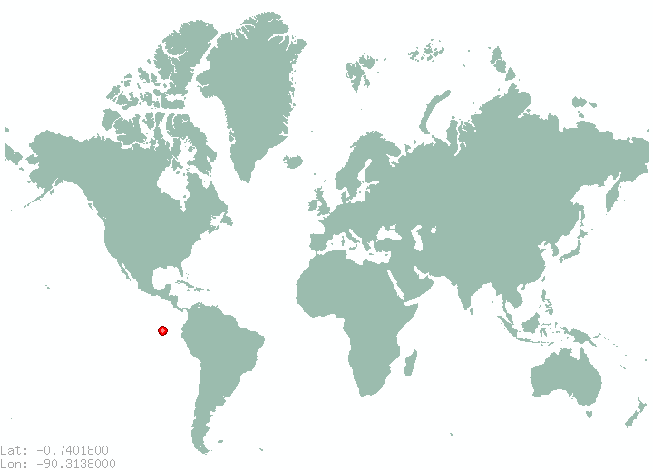 Puerto Ayora in world map